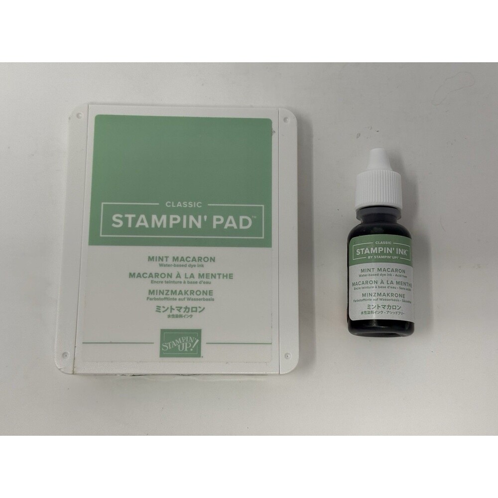 Stampin Up Classic Stampin Pad Mint Macaron Ink Pad Refill